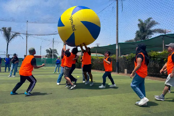 Voley gigante para eventos